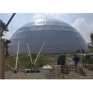 Buy cheap PVC Sidewall Window Geodesic Dome Structure Custom Transparent Dome Tent from wholesalers