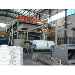 Buy cheap High Efficiency Non Woven Fabric Making Machine With SIEMENS PLC Control System product