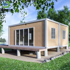 Buy cheap Thermal Insulation Prefab Container House Hot Rolled Steel Frame Structure product