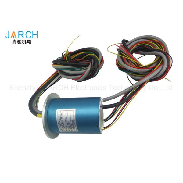 Profibus Communications Slip Ring for signal and power transfer , capsule slip