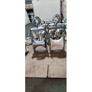 Heavy Duty Cable Pulling Roller with 120x58mm Wheel Size and High Load Capacity