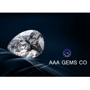 Buy cheap Classical Pear Shaped Moissanite White , Forever Brilliant Moissanite from wholesalers