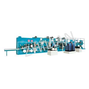 Buy cheap Disposable Cross Direction Panty Liner Machine 2000pcs/min from wholesalers