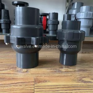 1 prime prime Spring Type PVC Check Valve for Water Industry Reversing Flow
