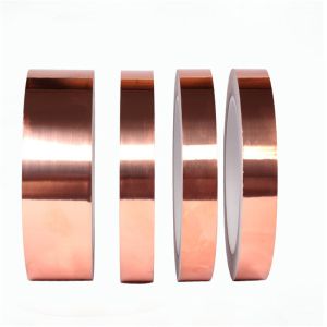 Buy cheap 50μm Thickness  Electromagnetic shielding Pure Copper Foil Tape from wholesalers