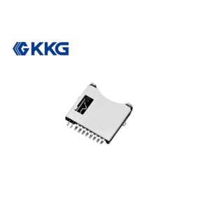 Buy cheap 8 Pin sim card socket connector card holder DC 5V For GSM and GPR from wholesalers