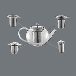 Buy cheap Custom Stainless Steel Tea Infuser Mesh by Precision Chemical Etching for Glass Teapot from wholesalers