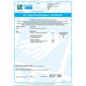 Fujian Chunhui Medical Supply Co.,Ltd. Certifications