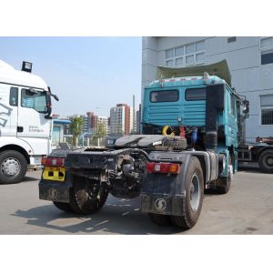 Buy cheap Tractor Truck 4×2 New Shacman Horse Head Weichai 336hp Euro 3 Emission Single And Half Cab from wholesalers