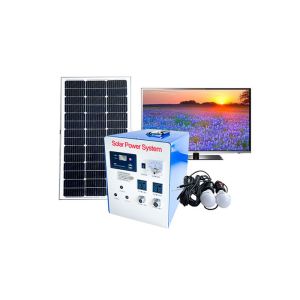 Lightweight 12 Volt Off Grid Power Systems Mono / Poly Silicon With Lead Acid