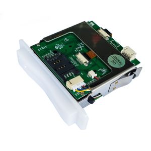 2 In1 Manual Insert Smart Card Reader Hybrid Card Reader Half Insert RFID /