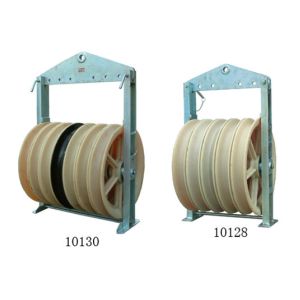 Buy cheap Large Diameter Wire Stringing Blocks With Three Wheels Transmission Parts from wholesalers