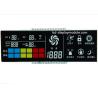 Buy cheap Black TN VA LCD Display Screen Red Color Segments With PIN 6 O'Clock Viewing Angle from wholesalers