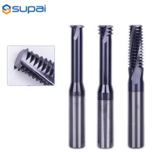 Buy cheap High Hardness Efficient Carbide End Mill With Precision Threads Chip Removal Threading Cutter from wholesalers