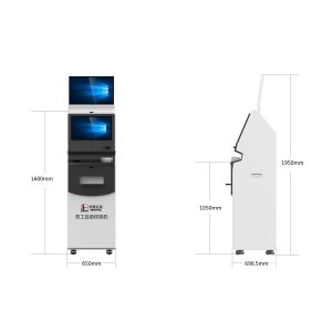 Buy cheap 27inch Self Payment Kiosk Screen Supermarket Advertising Display from wholesalers