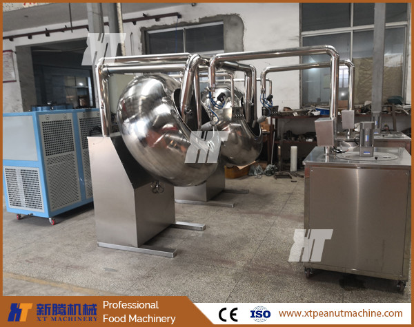 Buy cheap Soybean Peanut Coating Machine Chocolate Sugar Panning Machine For Confectionery from wholesalers