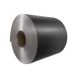 China PVDF Coating Dark Grey Silver Brushed Aluminum Coils on sale