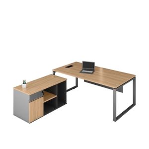 Buy cheap One Container L-Shaped Home Executive Office Computer Desk OEM from wholesalers