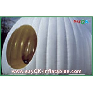 PVC Tarpaulin Inflatable Air Tent Commercial Inflatable Projection Dome Tent