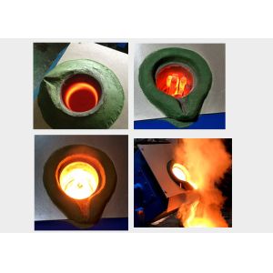 Buy cheap Medium Frequency Induction Metal Melting Furnace 90kw IGBT Technology from wholesalers