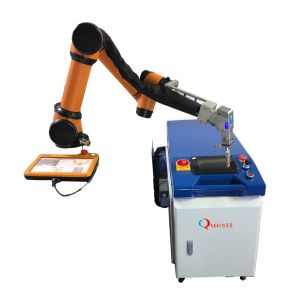 Buy cheap Robotic Arm Automation 1500w Fiber Laser Welding Machine from wholesalers