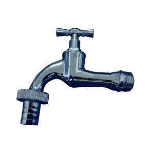 Buy cheap Brass Lead Free Chrome Plating Washing Machine Bibcock With Aluminum T Type Handle from wholesalers