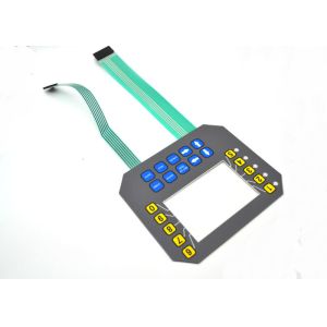 Buy cheap Metal Dome LED Membrane Switch , Membrane Keyboard Water Resistant from wholesalers