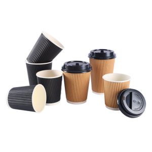 Buy cheap Custom Printed Paper Coffee Cups 7Oz 16Oz Disposable from wholesalers