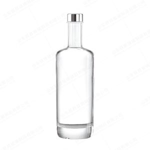 Buy cheap Logo Acceptable Glass Tequila Liquor Spirits Wine Bottles 500ml 750ml for Industrial from wholesalers