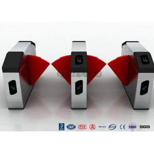 Buy cheap Optical Retractable Half Height Turnstiles Flap Barrier Turnstile 900mm Width from wholesalers