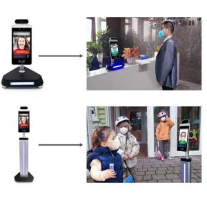 Waterproof Rustproof Facial Recognition Turnstile With Contactless Thermal