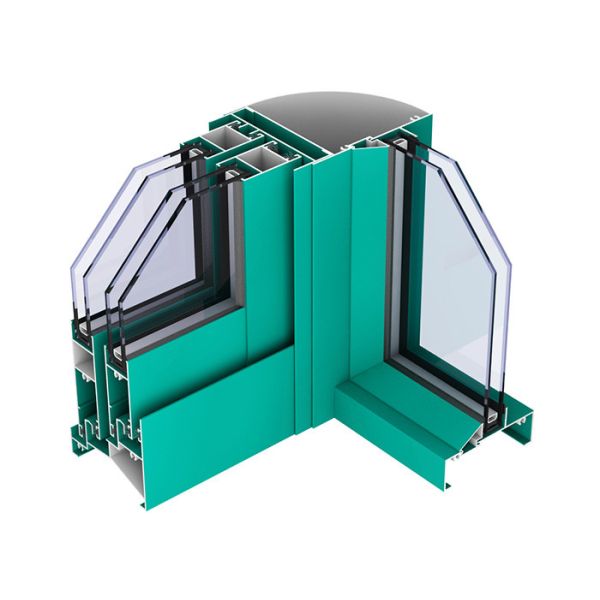 Quality 6061 T5 Aluminum Window Frame Extrusions Aluminium Sliding Window Profile for sale