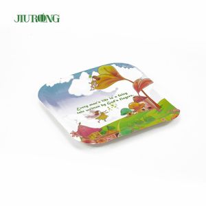 Buy cheap UV Coating Biodegradable Paper Plates Food Grade Recyclable Matt Lamination from wholesalers