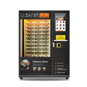 customized nutritional meal vending machine automatic fast food microwave