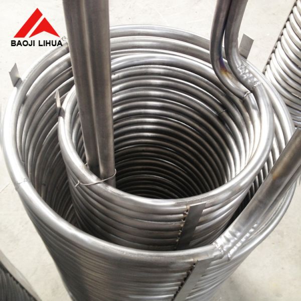 Quality OD 6mm Seamless Heat Exchanger Titanium Tube Coil ASTM B862 for sale