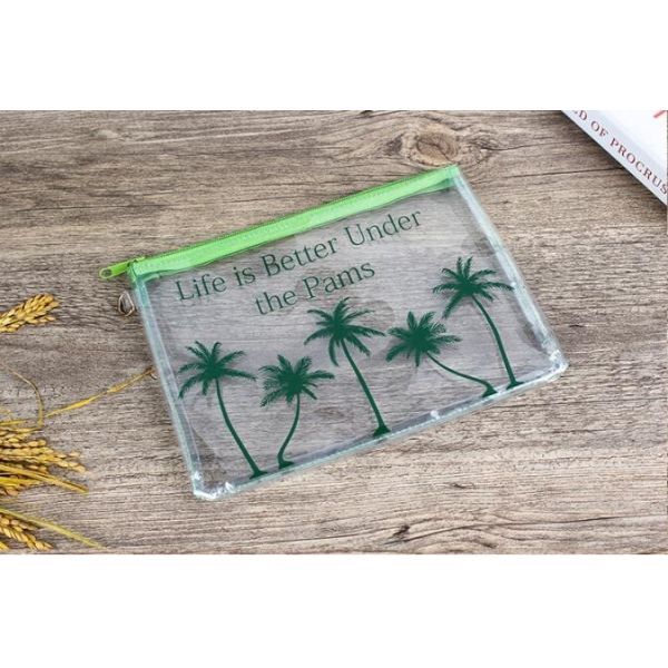 Bagease Waterproof Document Bag,Shining Stars Transparent PVC File Folder