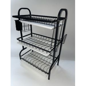 Rectangular Kitchen Product in Vibrant Color for Room Space 43CM 3 Layers black