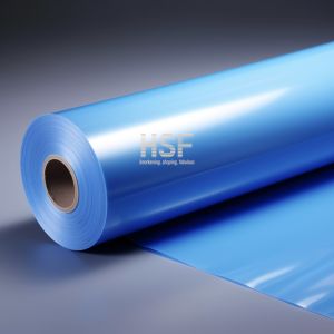 Buy cheap 20um Coated PET Non Silicone Release Film Translucent Blue from wholesalers