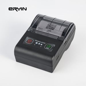 High Capacity 2000mAh Battery Thermal Printer for Kitchen Maximum Roll Diameter