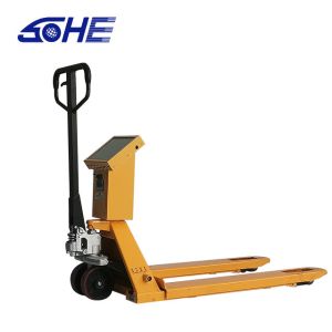 Smart PC Printing Narrow Fork Forklift Scale with Window System LED LCD Display