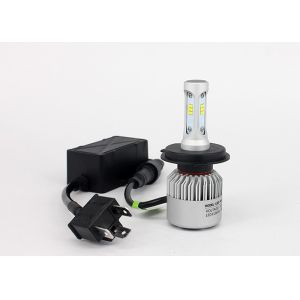 All In One Csp Chip Led Car Headlight Bulbs H4 LED Bulbs With Cooling Fans