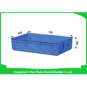 Buy cheap Rentable Moving Plastic Stackable Containers Food Grade 705 * 450 * 180mm from wholesalers
