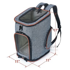 Foldable Pet Carrier Bag With Extra Padded Adjustable Shoulder Straps