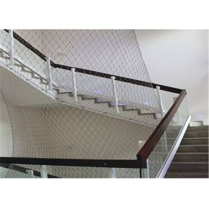 Buy cheap Sus 304 Flexibility Balustrade Mesh 60*60 Mm Hole from wholesalers