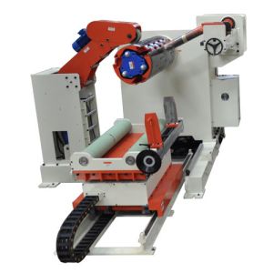 Buy cheap 2 in 1 Rack Decoiler Leveling Machine Robotic Production Transfer Unwinding Uncoiler Straightener Machine from wholesalers