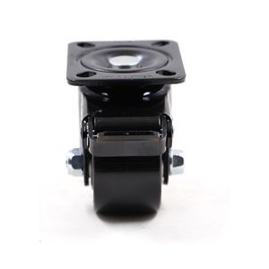 600kg Swivel Plate Caster Wheels 63mm Low Profile Heavy Duty Casters With Brake