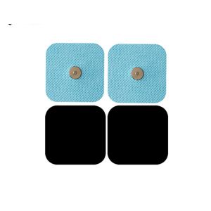 Buy cheap QS-TECH physical therapy electrode pad 5x5cm snap button electrode from wholesalers