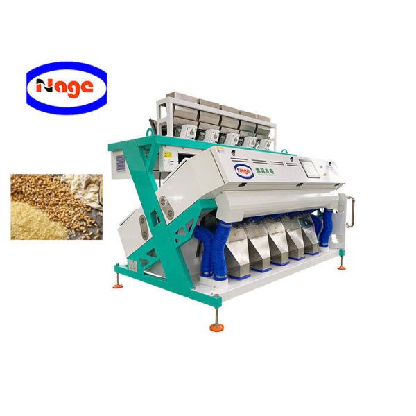 Quality 320 Channels Rice Color Sorter , Coffee Bean Color Sorter For Lentils for sale