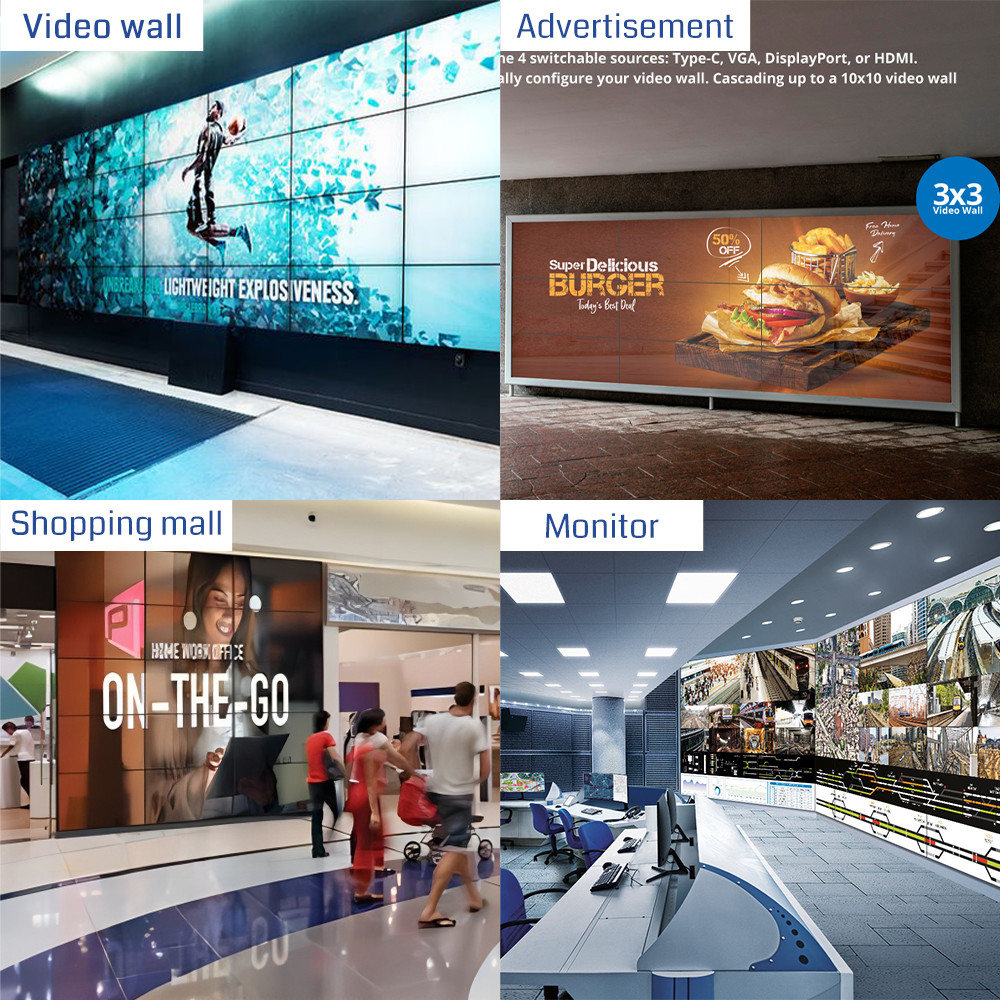 Buy cheap 4 in 4 out KVM Seamless Switch Video Wall Controller 4K60 Video Wall Processor from wholesalers