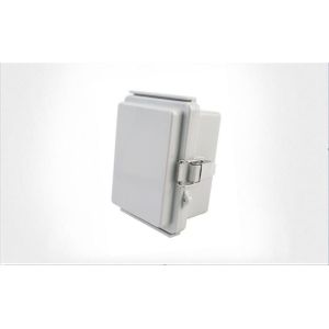 Buy cheap Watertight Hinged Plastic Enclosures Abrasion Resistant Light Gray Finish from wholesalers